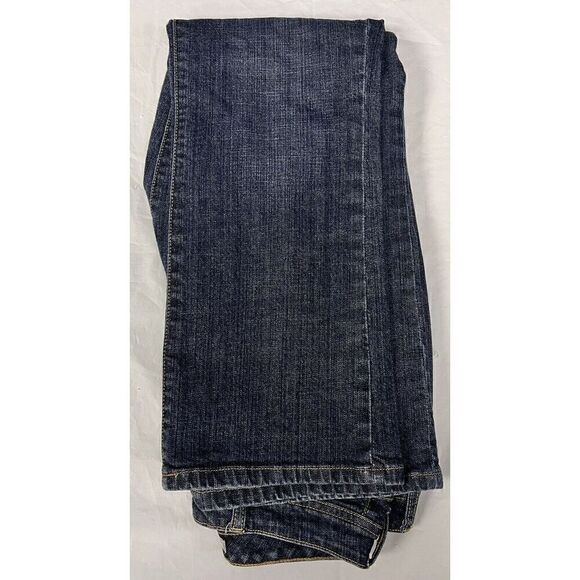 Chico's Women's Platinum Denim Quartz Jeans Blue Size 0 Short Straight Leg - Picture 7 of 16